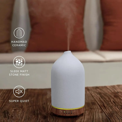 Ceramic Diffuser 100ml Essential Oil Decor