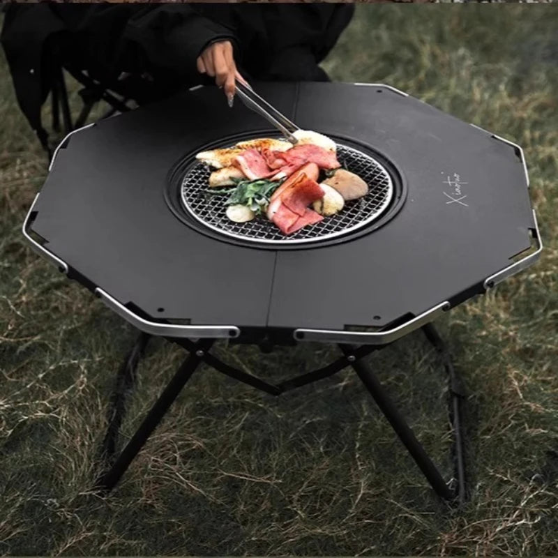 Ground Lounge Outdoor Table Design
