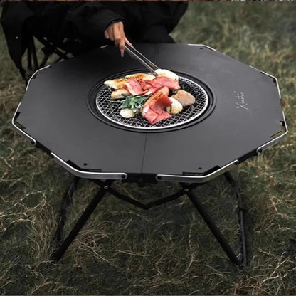 Ground Lounge Outdoor Table Design