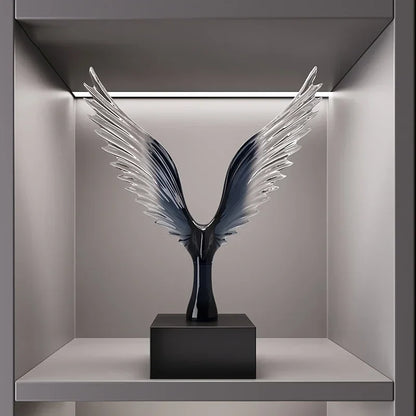 Creative Decor Eagle Sculptures in Three Colors.