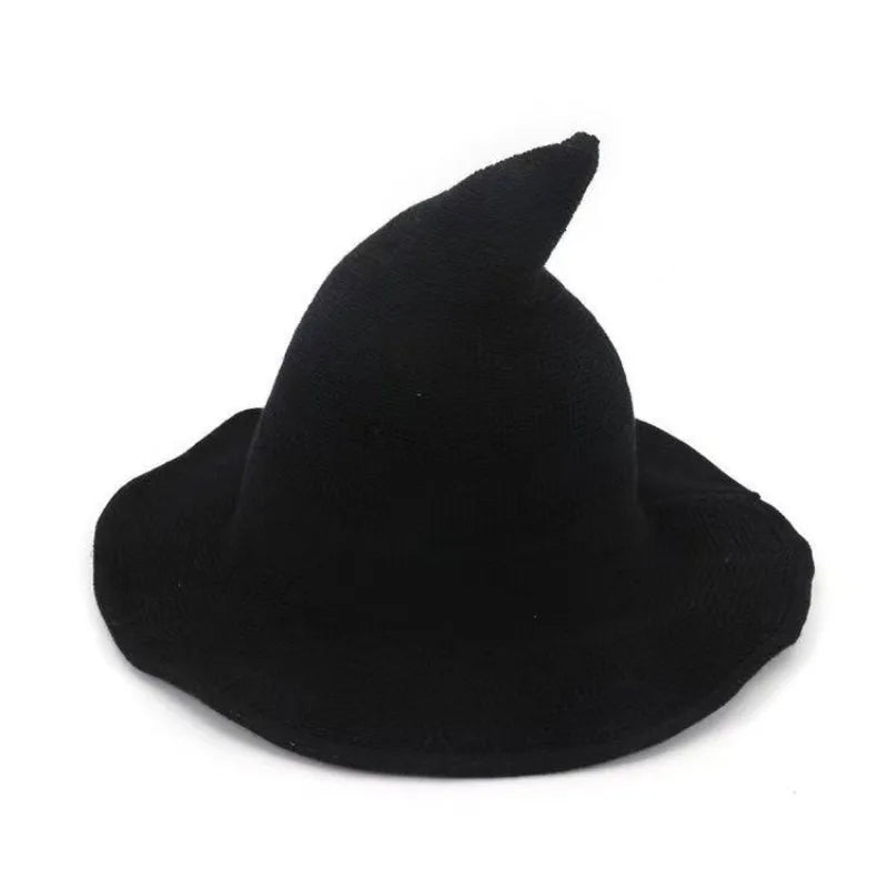 Halloween Vintage Wool Knit Witch's Hat