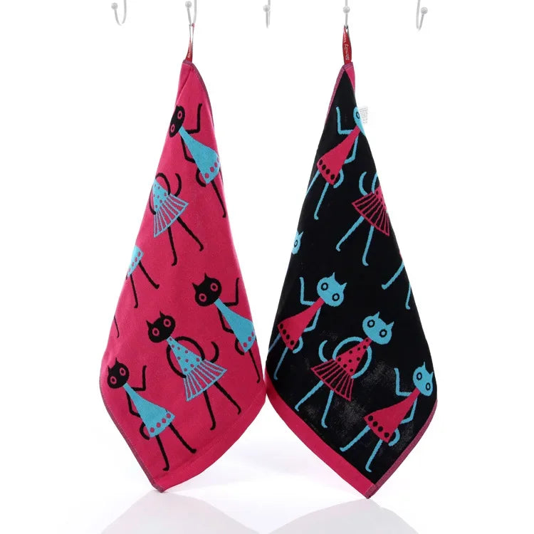 Small Cartoon Towels Perfect for Babies and Children