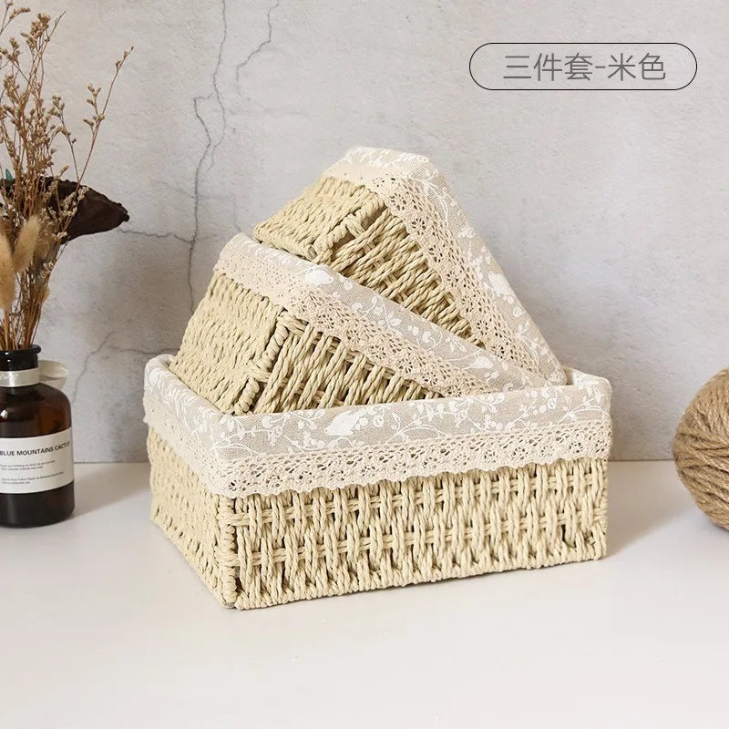 Desktop Baskets in Three Sizes