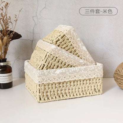 Desktop Baskets in Three Sizes