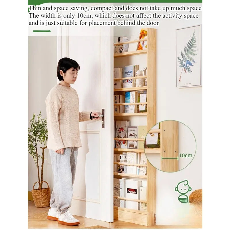 Simple Solid Wood Bookshelf,