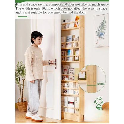 Simple Solid Wood Bookshelf,
