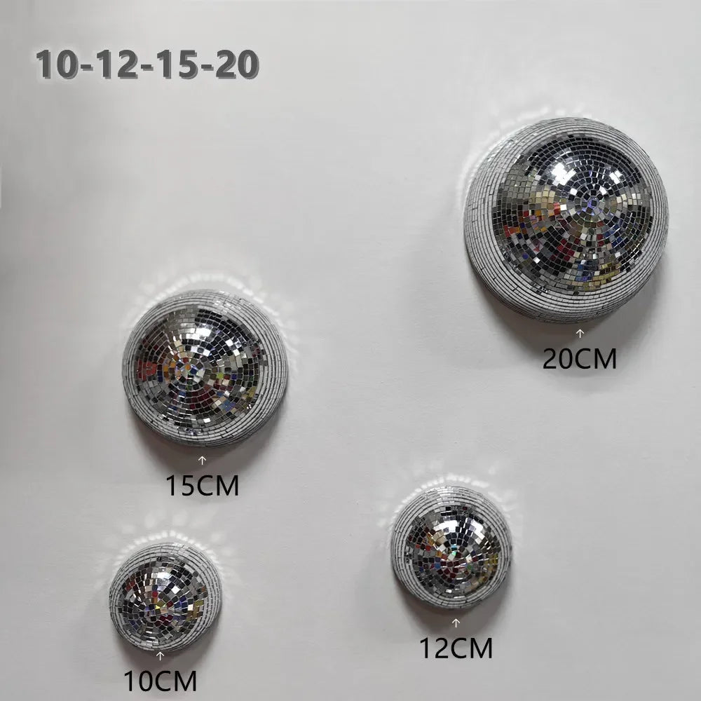 Wall Disco Ball Mirrored Designs
