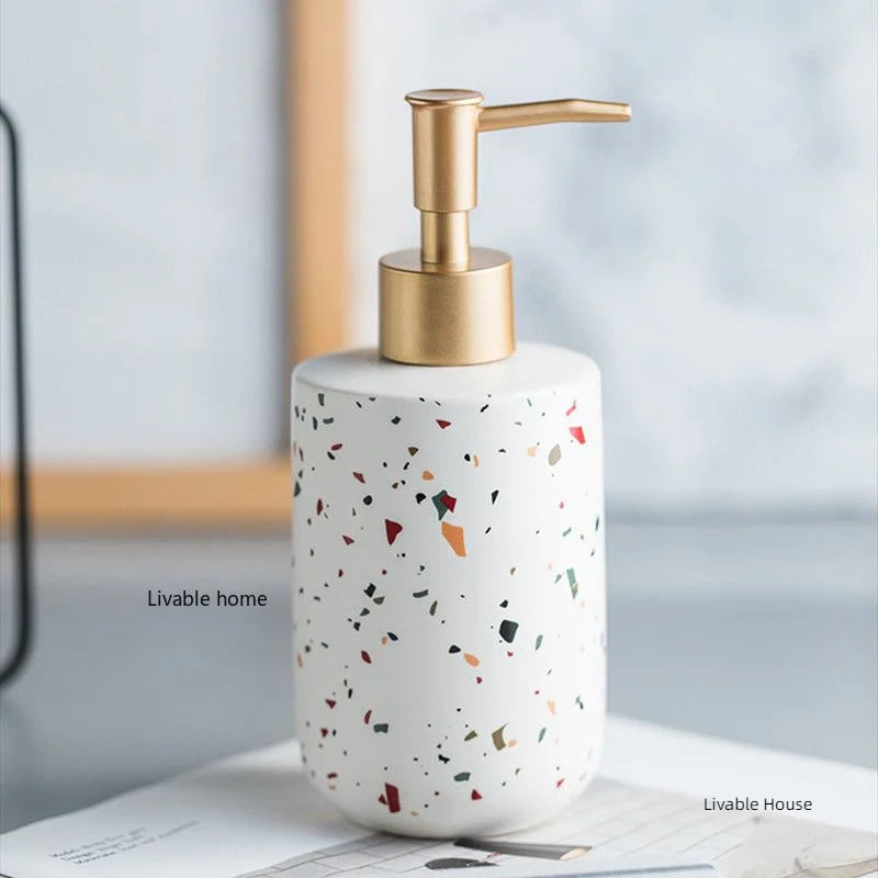 Ceramics Soap Dispensers Set