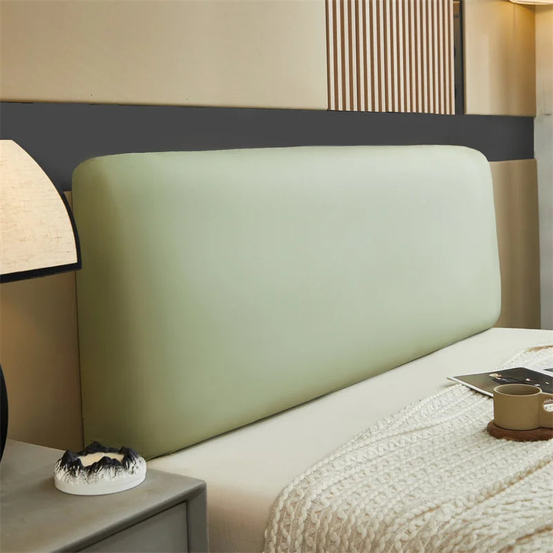 Leather Bed Headboard Cover