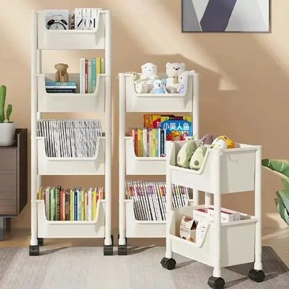 2/3/4/5 Tier Trolley Shelf