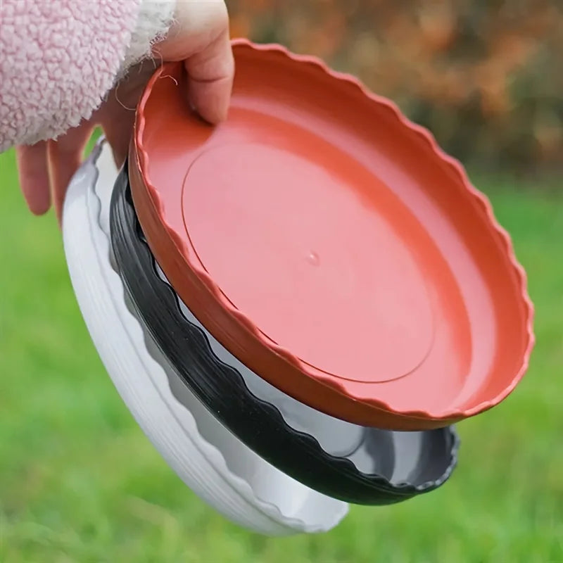 5pcs, Thickened Plastic Planter Tray