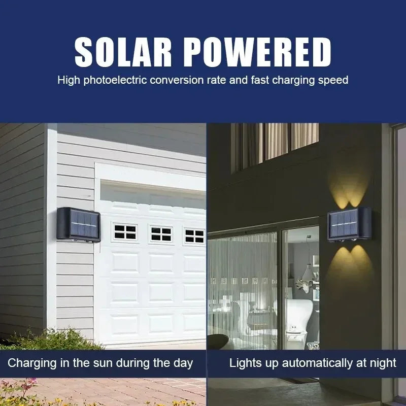 Solar Outdoor Wall Light