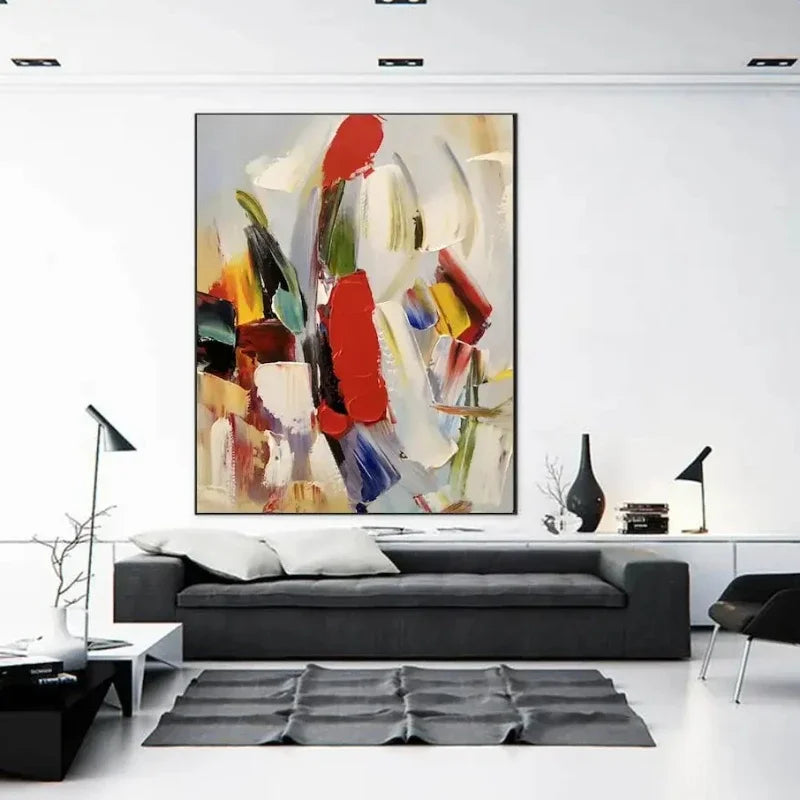 Colorful Textured Wall Art