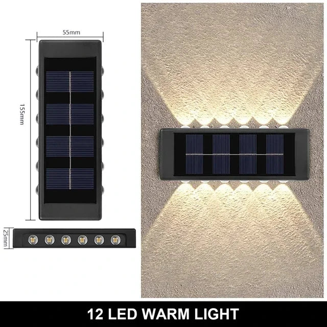 Solar Outdoor Wall Light