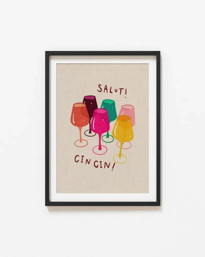 Wine Glass Alcohol Poster