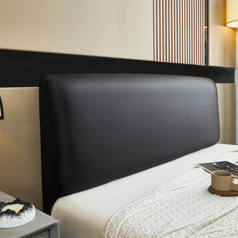 Leather Bed Headboard Cover