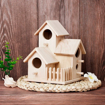 Wooden Bluebirds for Outdoor Use