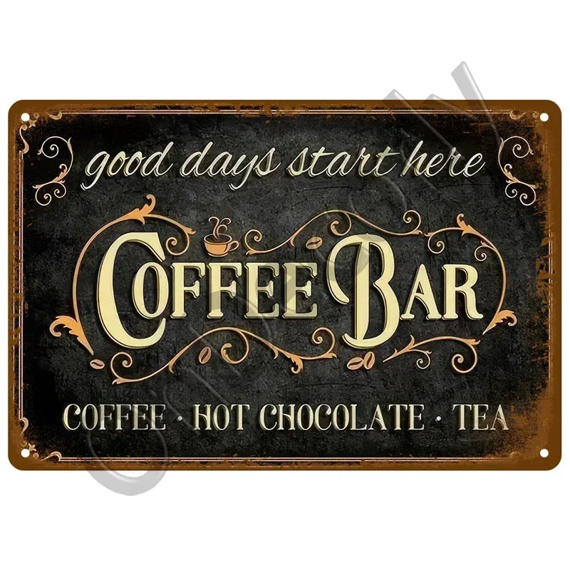 Retro Alcohol Brand Signs