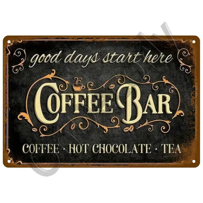Retro Alcohol Brand Signs