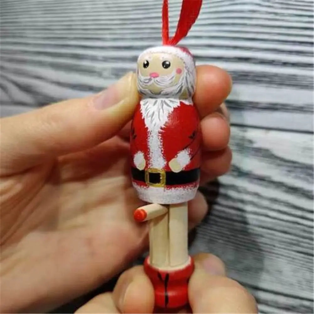 Funny Santa Christmas Tree Ornament