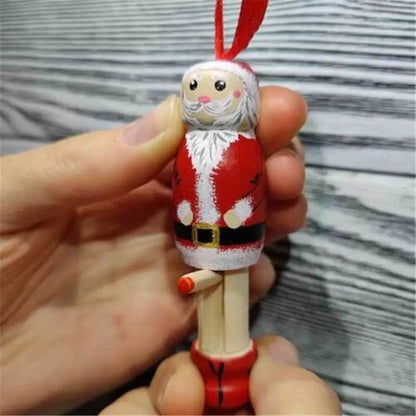 Funny Santa Christmas Tree Ornament