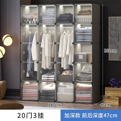 Space Saving Modular Closet Small Shelves