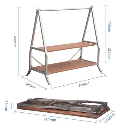 Outdoor Camping Storage Shelf