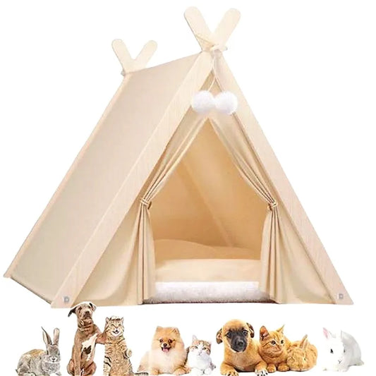 Pet Tent House Foldable and Portable for Small Pets