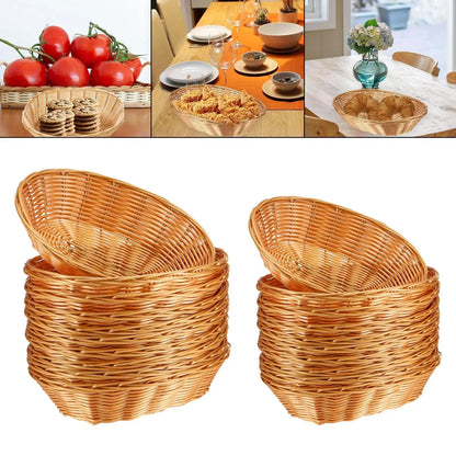 10 Pack Woven Baskets