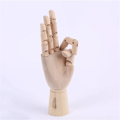 Wooden Hand Decor Accent