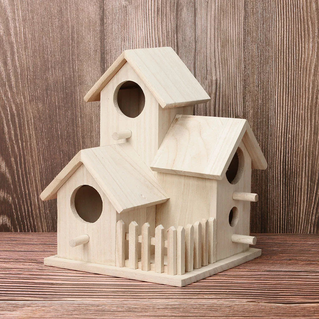 Wooden Bluebirds for Outdoor Use