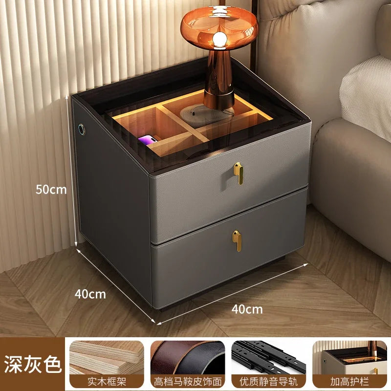 Modern Light Sensor Nightstand