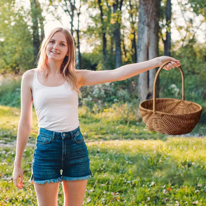 Practical Storage Basket With Sturdy Handle