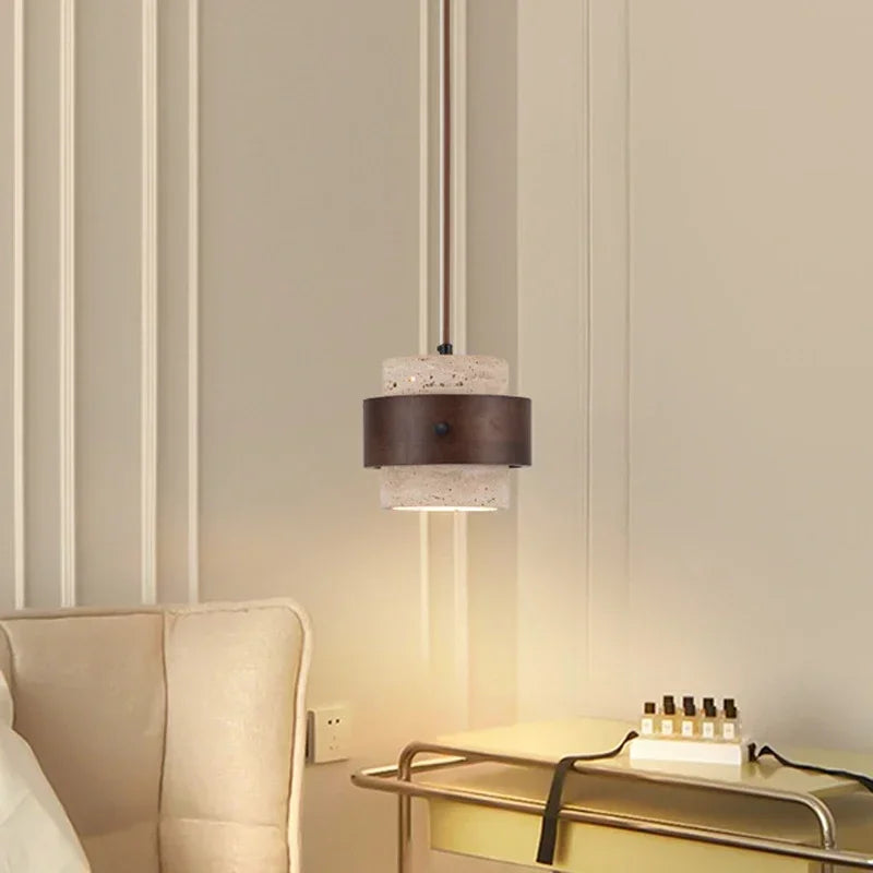 LED Stone Chandelier