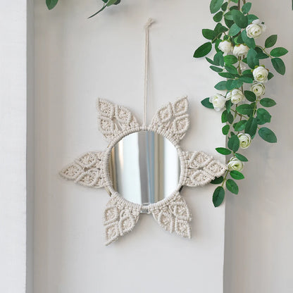 Macrame Mirror Wall Decorations