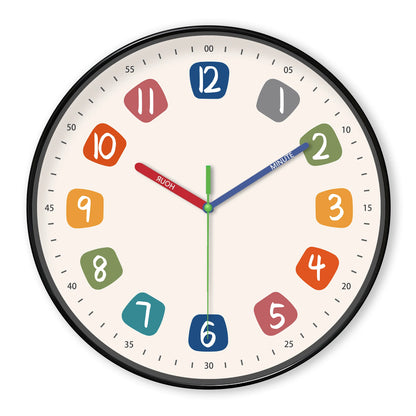 A modern Colorful wall clock