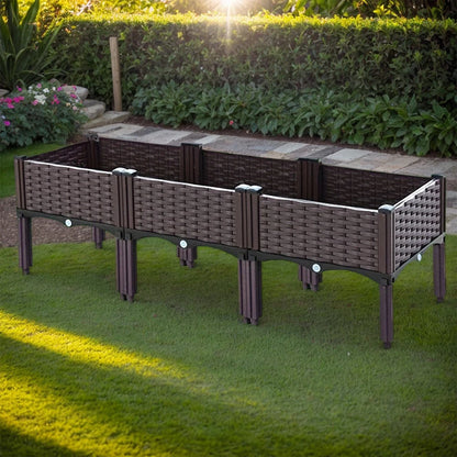 Plastic Raised Planter