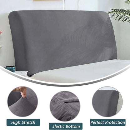 Velvet Bed Headboard Cover