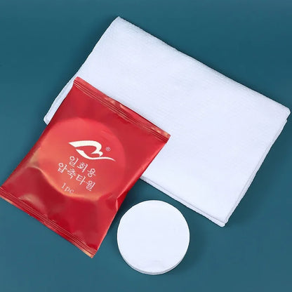 Large Disposable Compressed Bath Towels