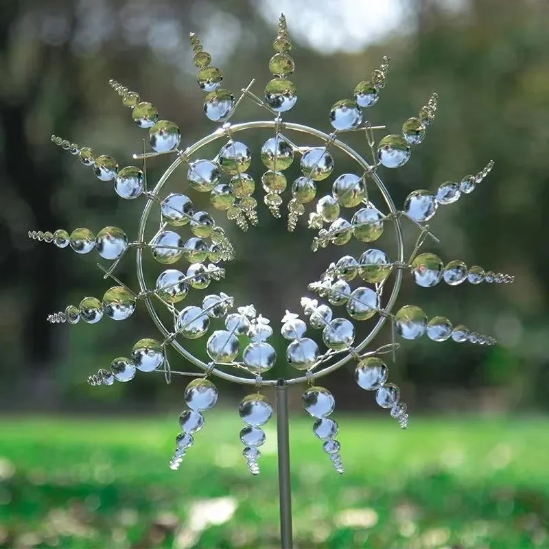 Outdoor Metal Windmill