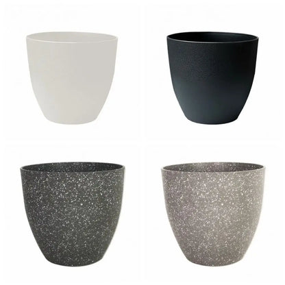 Frosted Imitation Stone Flower Pots