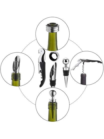Wine Aerator Pourer Set,