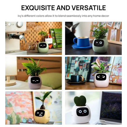 White Smart Planter,