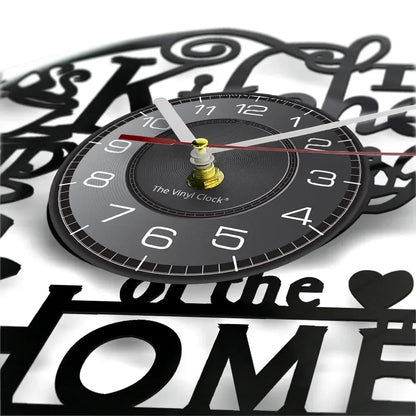 The Kitchen The Heart of The Home Clock