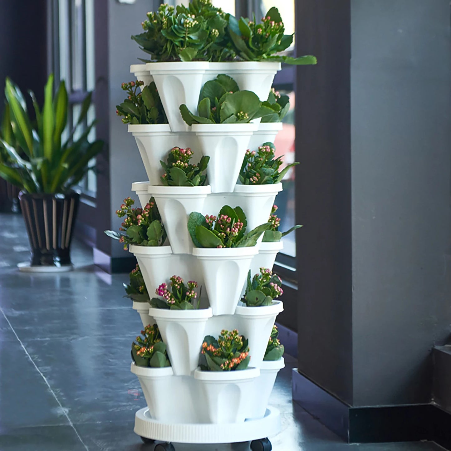 Stackable Vertical Planter