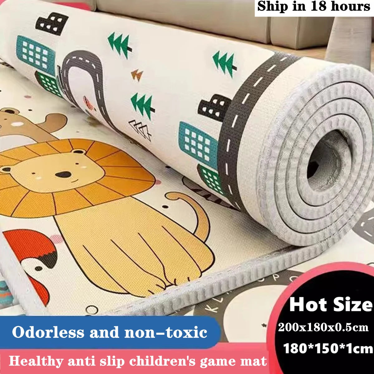 5 sizes to choose Baby Crawling Play Mats