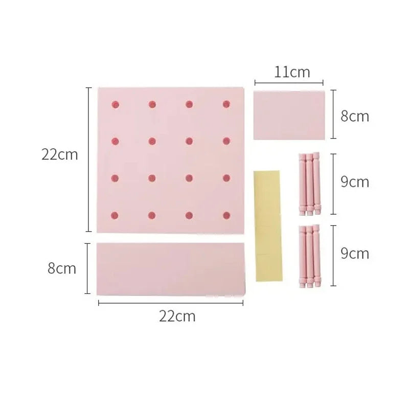 Plastic Peg type Wall Rack