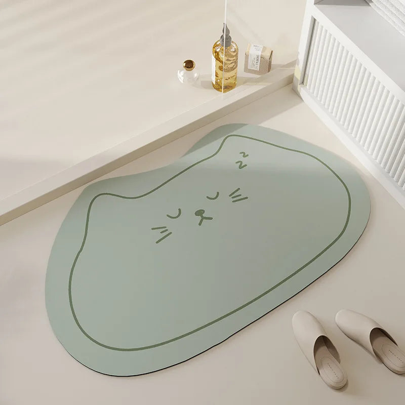 Cat Bathroom Mats