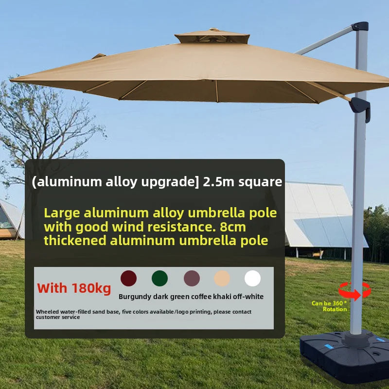 Outdoor Sun Umbrella, Cantilever