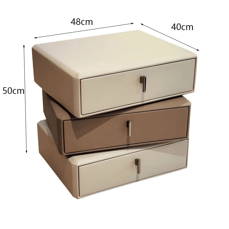 Modern Multi Stacked Nightstands
